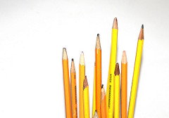 Dull Pencil Clip Art Thirteen Pencils  Las