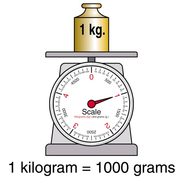 How Many Kilos Makes 1008 Grams
