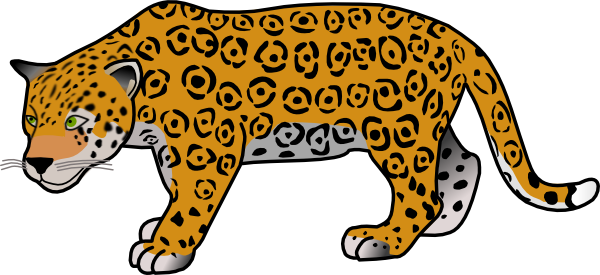 Cheetah Clip Art At Clker Com   Vector Clip Art Online Royalty Free