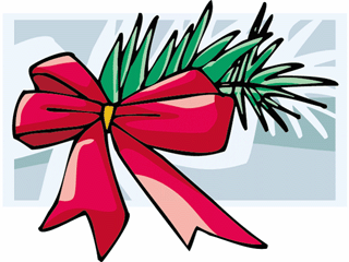 Free Holiday Clip Art   Christmas Clip Art   Bow Bells