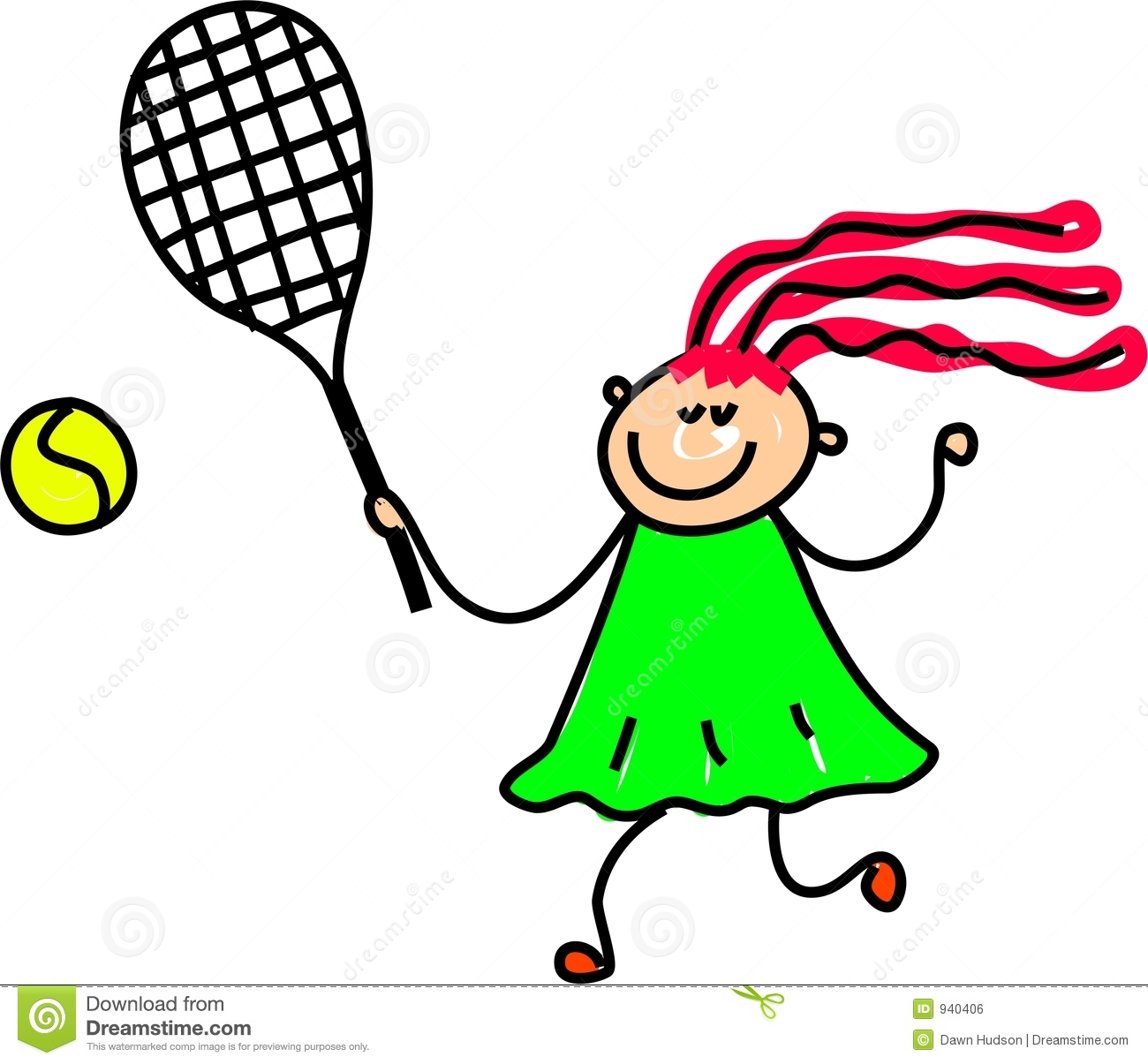 Girl Tennis Clipart Tennis Kid 940406 Jpg
