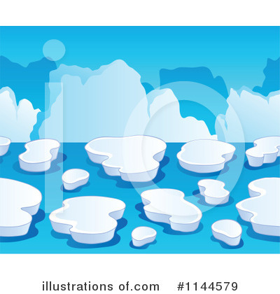 Iceberg Clipart  1144579   Illustration By Visekart