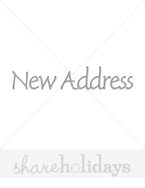 New Address Clip Art   Get Domain Pictures   Getdomainvids Com