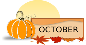 October Clip Art At Clker Com   Vector Clip Art Online Royalty Free    