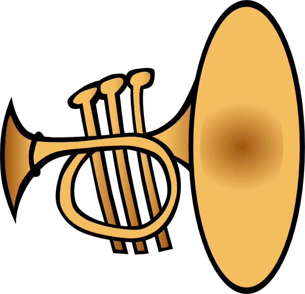 Silly Trumpet Clip Art At Clker Com   Vector Clip Art Online Royalty