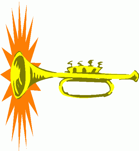 Trumpet 7 Clipart   Trumpet 7 Clip Art