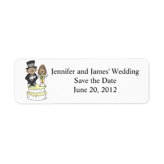 Wedding Cake Clipart Return Address Labels