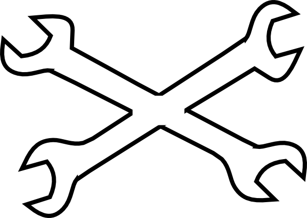 Wrenches Clip Art At Clker Com   Vector Clip Art Online Royalty Free