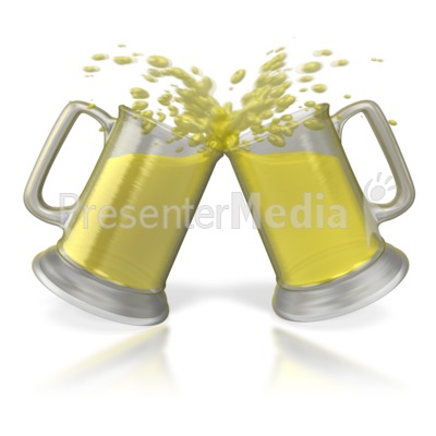 Beer Cheers Toast   Holiday Seasonal Events   Great Clipart For    