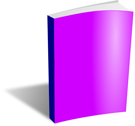 Book Blank Purple   Http   Www Wpclipart Com Blanks Book Blank Book
