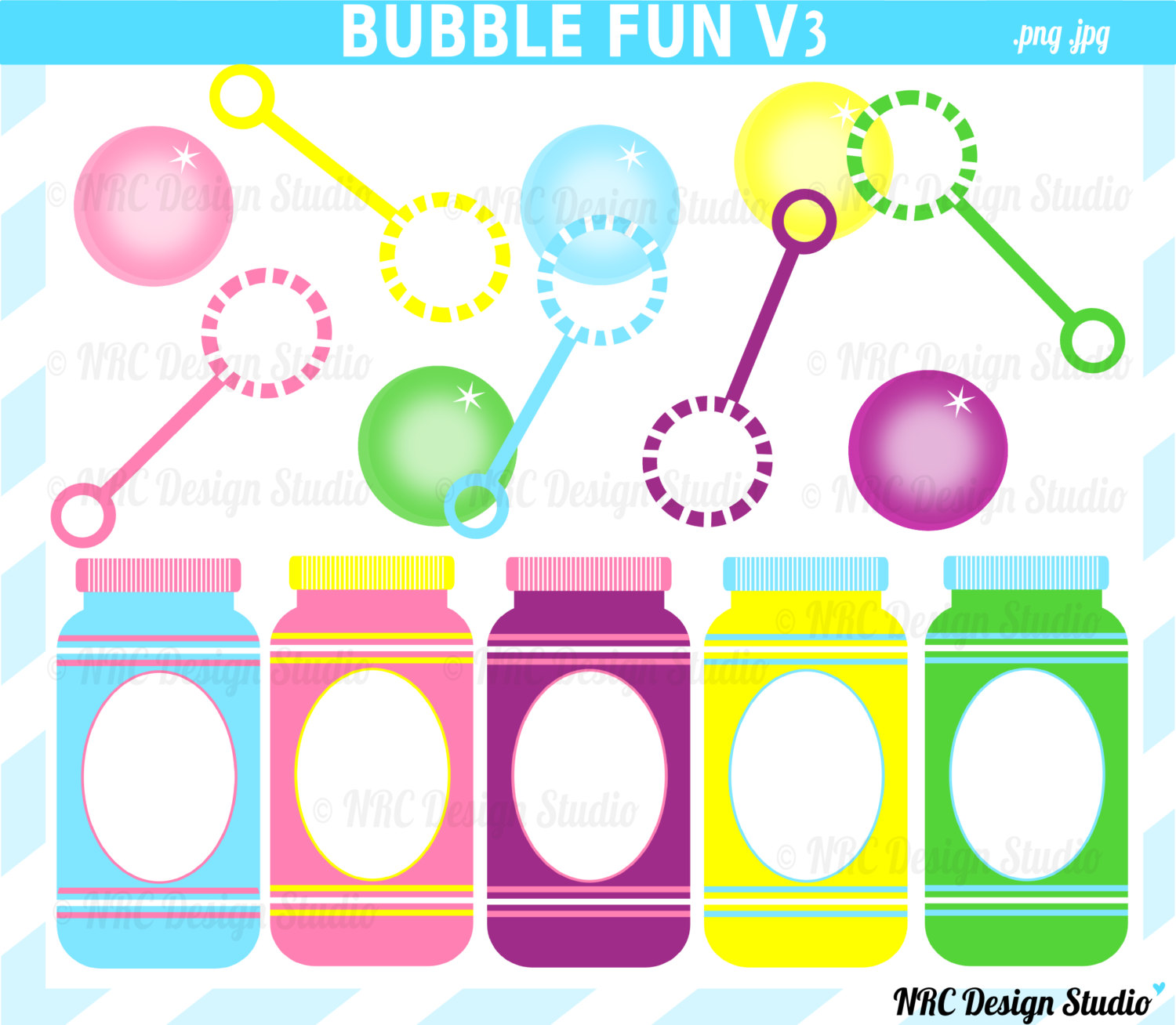 Bubble Wand Clip Art Zoom