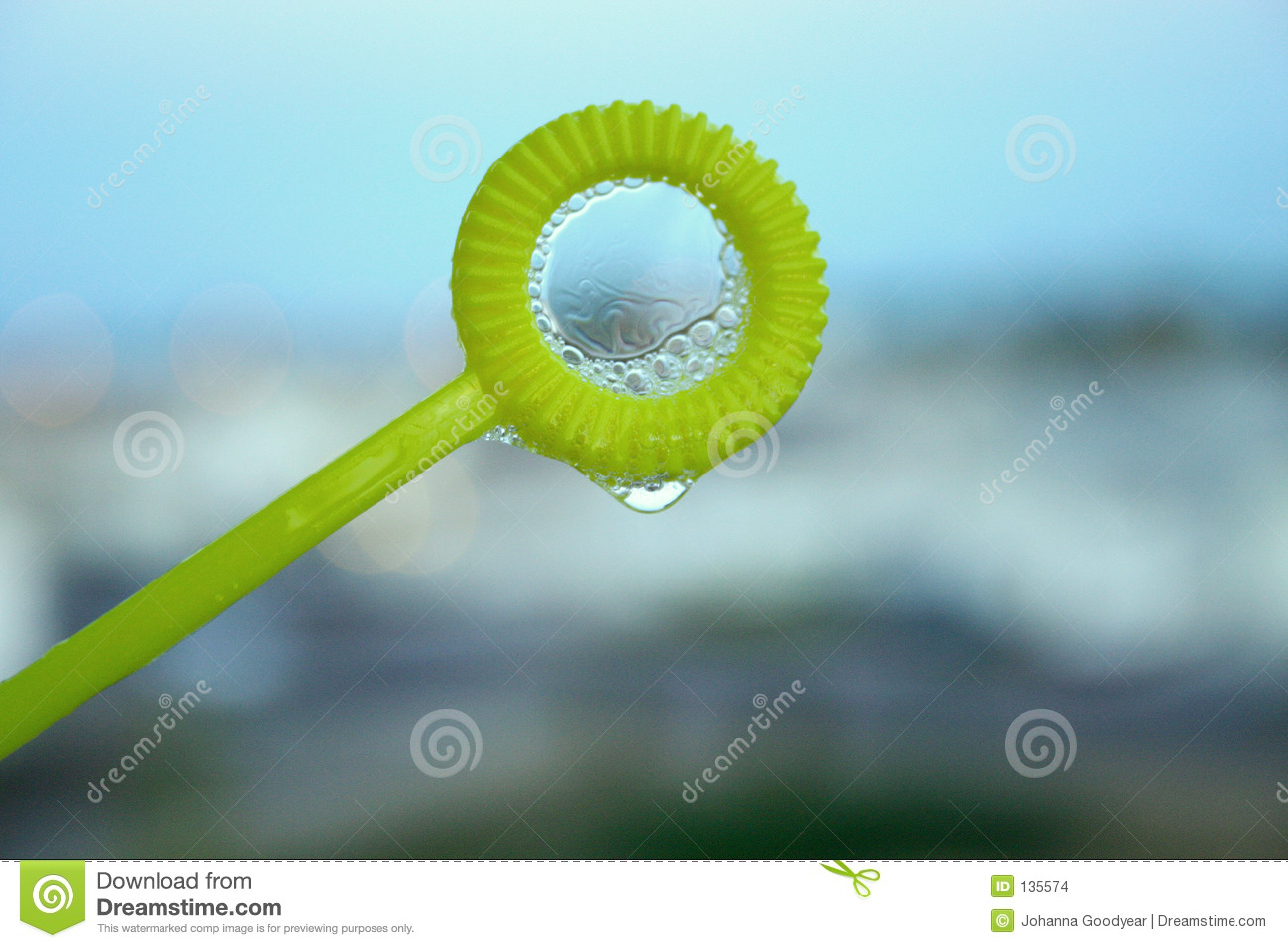 Bubble Wand With Bubbles 