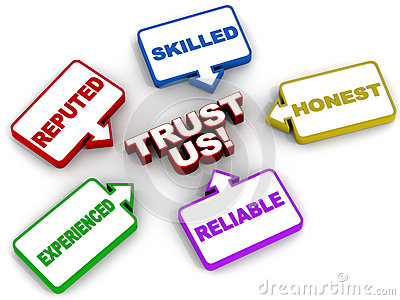 Building Trust Clipart Trust Us