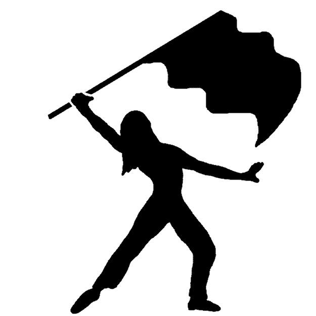 Colorguard Girl Stencil   6 00   22 00 Colorguard Girl Stencil What    