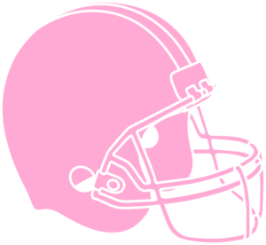 Pink Powder Puff Football Helmet Clip Art At Clker Com   Vector Clip
