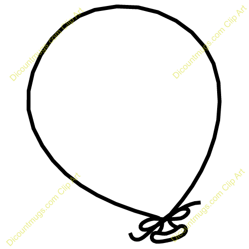 Weather Balloon Clip Art Balloon With Bow Tie Knot
