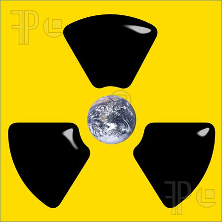 Atomic Bomb Threat Concept