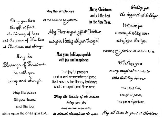 Christmas Greeting Card Verses And Sentiments   Funny Pictures