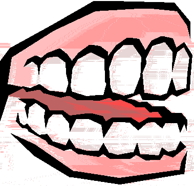False Teeth Cartoon