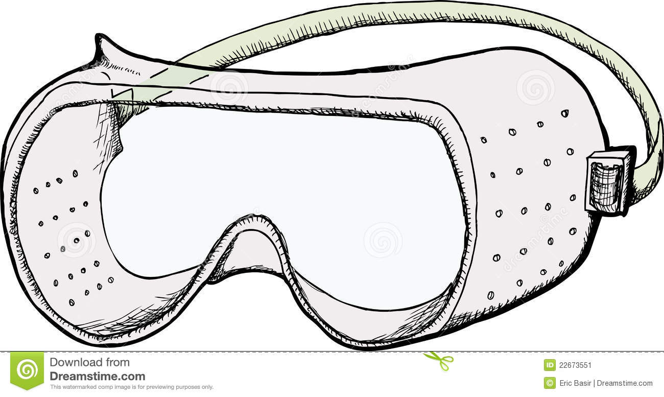 Lab Goggles Clipart Safety Goggles With