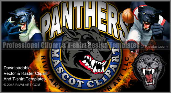 Panther Clipart And Graphics For Panther Designs