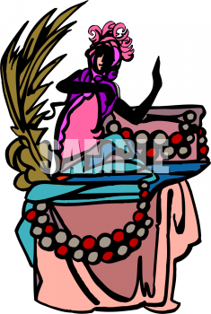 Royalty Free Clipart Of Model