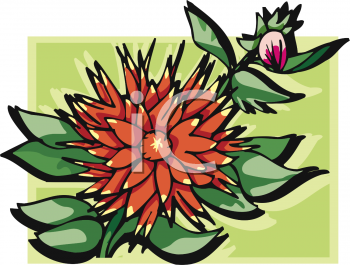 Royalty Free Dahlia Clipart This Dahlia Clip Art Picture Is