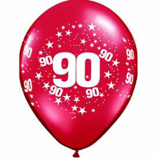 90th Birthday Balloons Party Supplies   Perfect Party By Cody