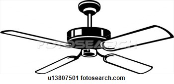 Ceiling Fan Drawing   Clipart Panda   Free Clipart Images