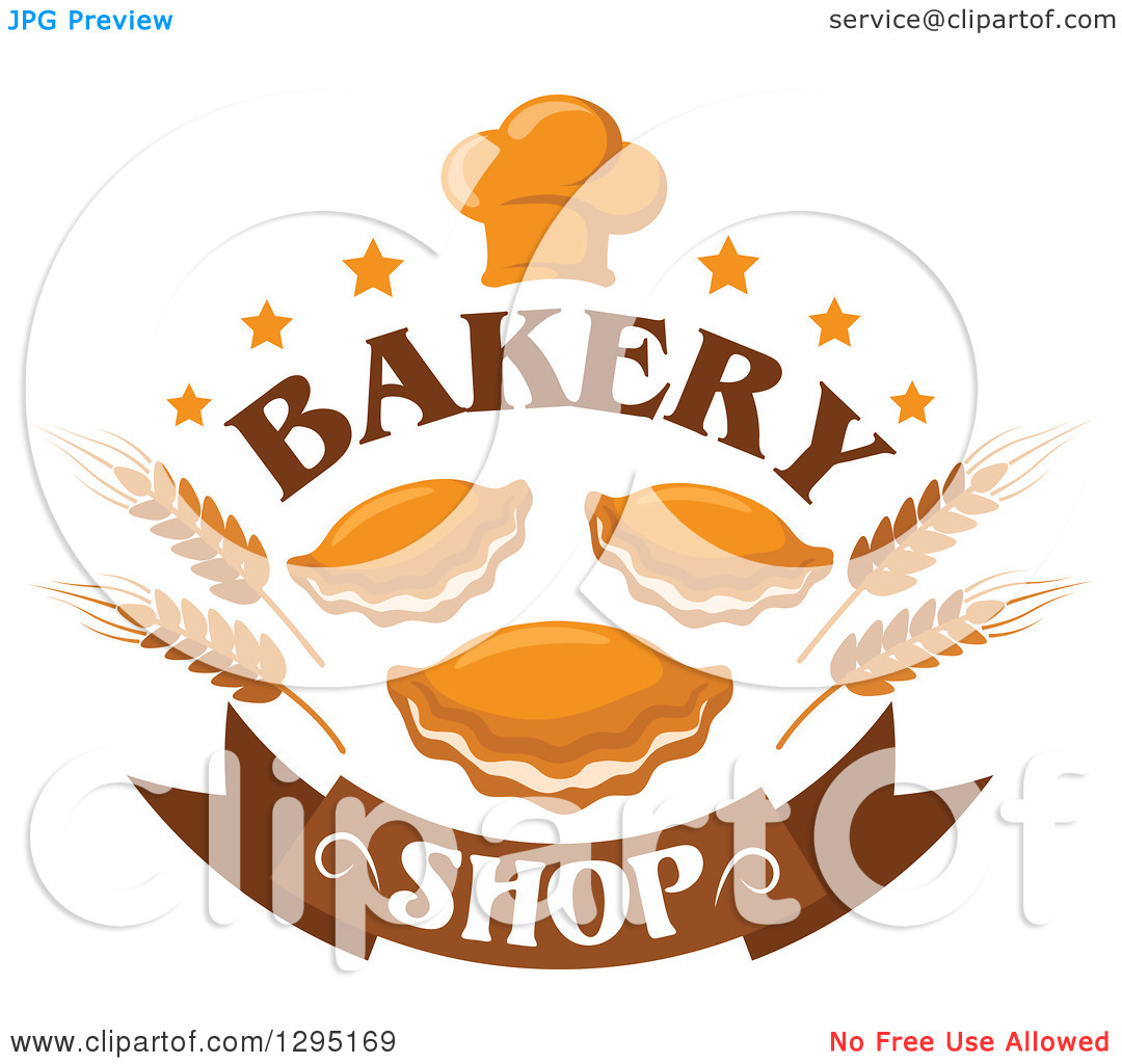 Clipart Of A Muffin And Pastry Bake Shop Design 2   Royalty Free