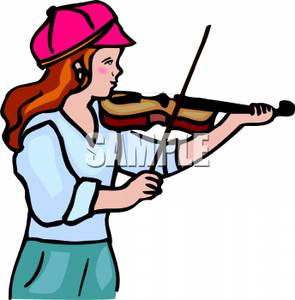  Clipart Violin Clip Art Girl Playing Violin Royalty Free Clipart    