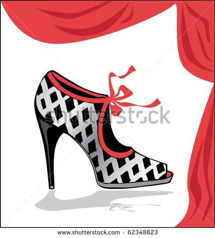 Fancy Woman Shoes Stock Vector Illustration 62348623   Shutterstock
