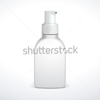 Gel Foam Or Liquid Soap Dispenser Pump Plastic Bottle White  Ready