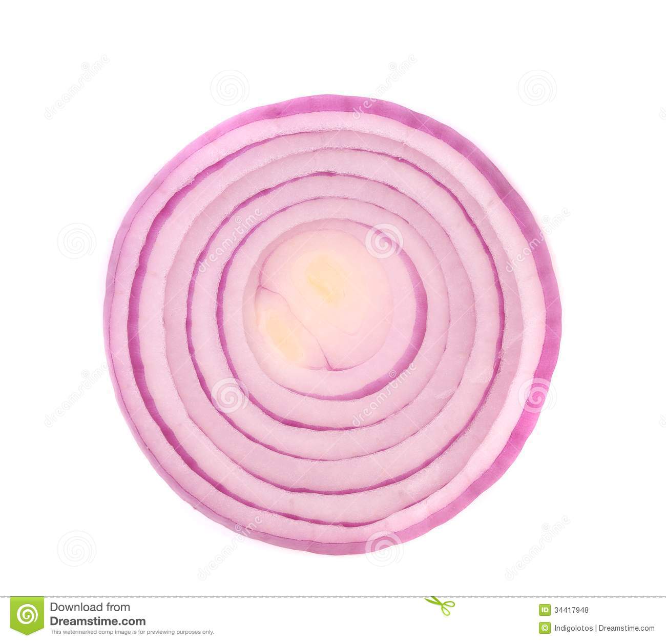 Sliced Red Onion On White Background Royalty Free Stock Photos   Image