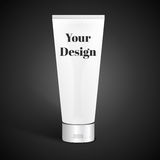 Vector Illustration Of Tube For Cosmetic Package Stock Photo