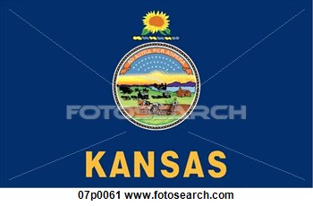 Clipart   Kansas Flag  Fotosearch   Search Clipart Illustration
