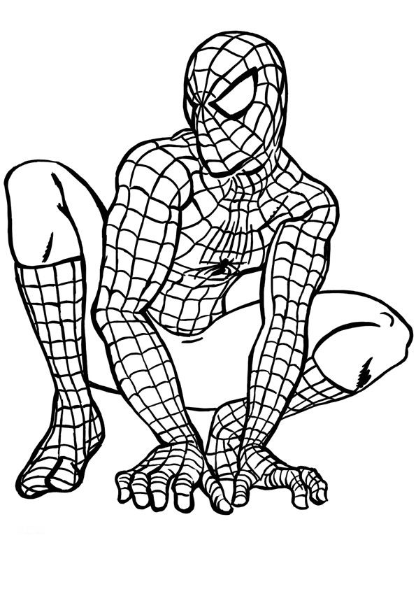 Desenhos Do Homem Aranha Para Colorir E Imprimir   Spiderman Marvel    