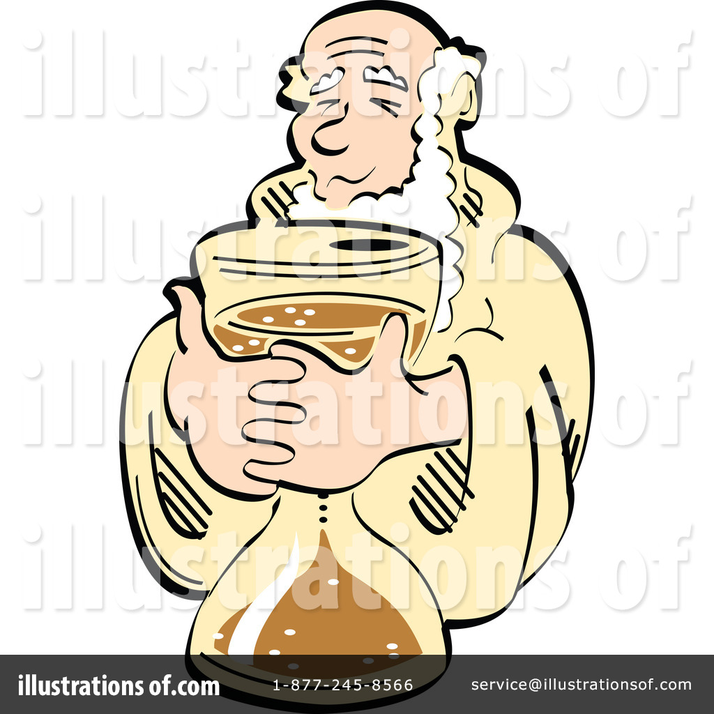 Father Time Clipart  101555 By Andy Nortnik   Royalty Free  Rf  Stock
