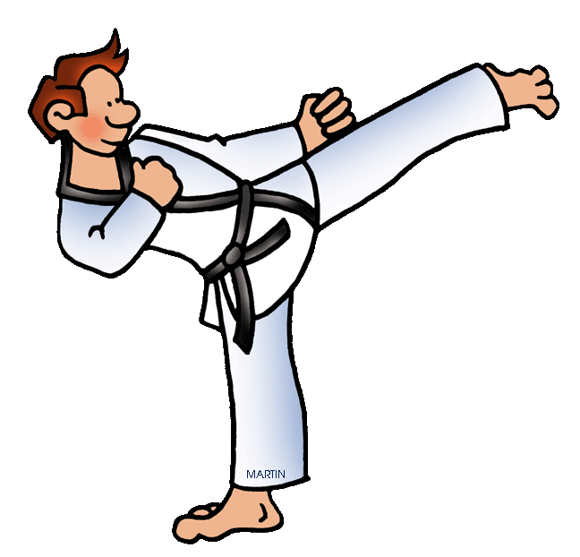 Free Sports Clip Art By Phillip Martin Karate