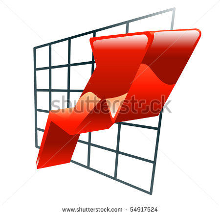 Illustration Of Graph Icon Clipart   54917524   Shutterstock