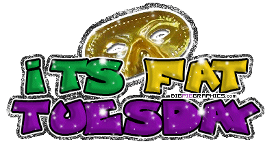 It S Fat Tuesday Glitter Graphic   Imgnly Com