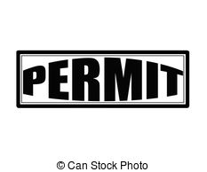 Permit   Stamp With Word Permit Inside Vector Illustration