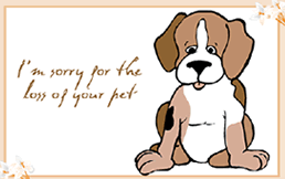 Pet Sympathy Pet Loss Card4 Gif