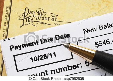 Pictures Of Paying The Credit Card Bill On Time Concept Of Financial