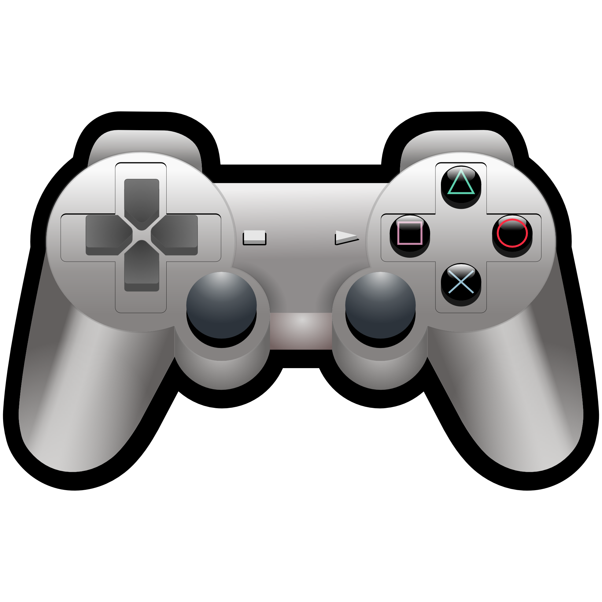 Playstation Joystick Logo Ps 3 Console Controller 2