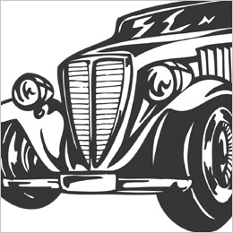 Retro Cars Clipart Classic Automobiles Clip Art