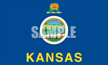 Royalty Free Kansas Flag Clipart
