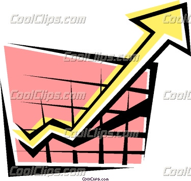 Sales Chart Vector Clip Art