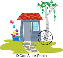 Shed Stock Illustration Images  2603 Shed Illustrations Available To
