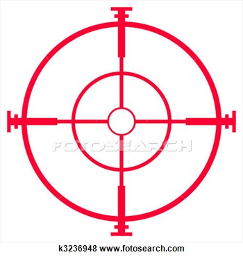   Sniper Rifle Sight Or Scope  Fotosearch   Search Eps Clip Art    